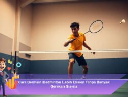 Cara Bermain Badminton Lebih Efisien Tanpa Banyak Gerakan Sia-sia