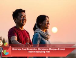 Olahraga Pagi Desember Membantu Menjaga Energi Tubuh Sepanjang Hari