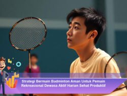 Strategi Bermain Badminton Aman Untuk Pemain Rekreasional Dewasa Aktif Harian Sehat Produktif