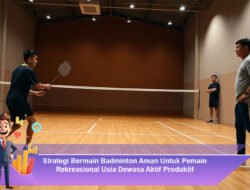 Strategi Bermain Badminton Aman untuk Pemain Rekreasional Usia Dewasa Aktif Produktif
