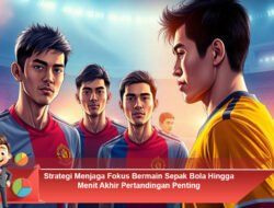 Strategi Menjaga Fokus Bermain Sepak Bola Hingga Menit Akhir Pertandingan Penting