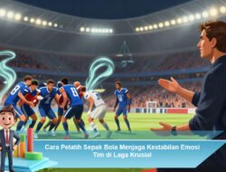 Cara Pelatih Sepak Bola Menjaga Kestabilan Emosi Tim di Laga Krusial