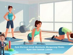 Gym Workout Untuk Membantu Mengurangi Risiko Nyeri Otot Setelah Latihan