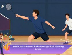 Teknik Servis Pendek Badminton agar Sulit Diserang Lawan