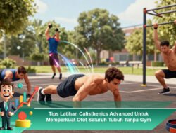 Tips Latihan Calisthenics Advanced Untuk Memperkuat Otot Seluruh Tubuh Tanpa Gym