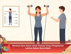Workout Gym Aman Untuk Pemula Tanpa Pengalaman Latihan Beban Berat Alami