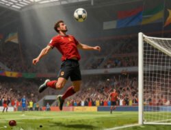 Teknik Melakukan Sundulan Bola Yang Benar Untuk Mencetak Gol Ke Gawang