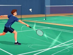 Cara Menentukan Area Jatuhnya Shuttlecock Badminton Yang Paling Sulit Dijangkau Lawan