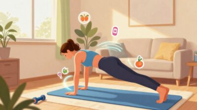 Gerakan Olahraga Di Rumah Tanpa Alat Untuk Menjaga Kebugaran Tubuh Selama Pandemi