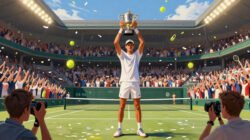 Sejarah Baru Tercipta Di Dunia Tenis Grand Slam Petenis Muda Raih Gelar