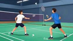 Strategi Bermain Front And Back Dalam Badminton Ganda Untuk Pola Menyerang